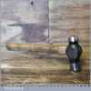 Vintage 2 lb Ball Pein Hammer Wooden Handle - Good Condition