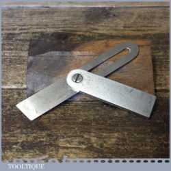 Vintage Small Cast Steel Bevel 3 ½” Blade - Good Condition