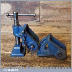 Vintage Pair Record No: 130 Sash Cramp Heads - Good Condition