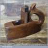 Rare Antique Speight Leeds 1853-1890 Handled Beechwood Toothing Plane