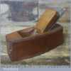 Vintage Carpenter’s Beechwood Smoothing Block Plane - Good Condition