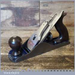 Vintage Woden No: W4 Smoothing Plane - Fully Refurbished Ready To Use