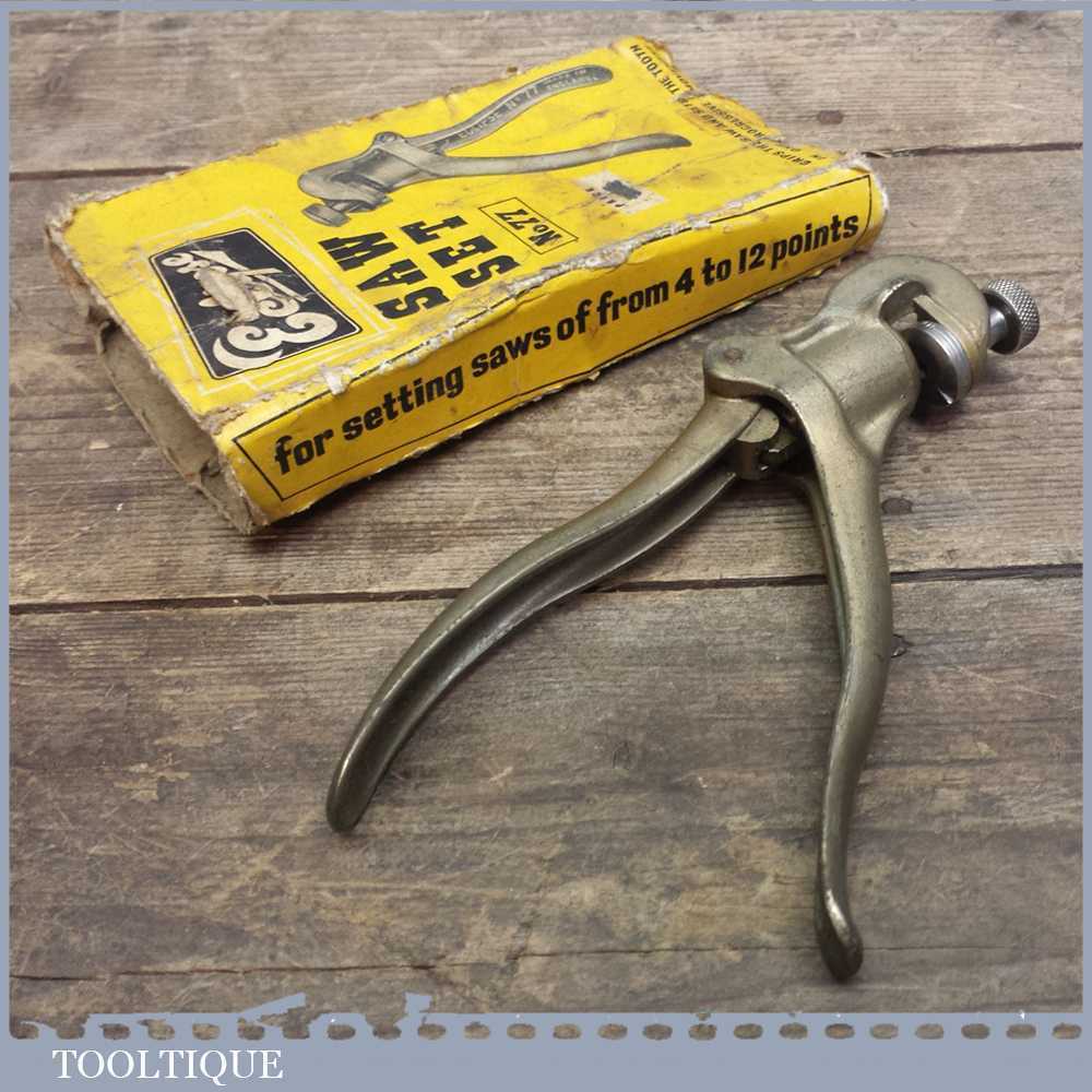 Vintage Eclipse No: 77 Saw Set - Saw Sharpening Tool