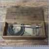Vintage Boxed Brown & Sharpe Mfg USA 0”-1” Imperial Micrometer