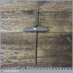 Vintage Engineer’s Cast Steel Depth Gauge - Good Condition