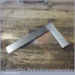 Vintage Moore & Wright 6" Engineer’s Precision Set Square Broad Arrow 1952