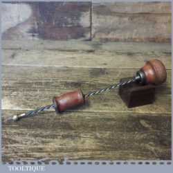 Antique 11” Archimedes Hand Drill - Refurbished Ready To Use