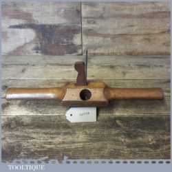 Antique Coachmaker’s Beechwood Fence Grooving Router - Good Condition