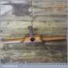 Antique Coachmaker’s Beechwood Fence Grooving Router - Good Condition