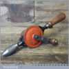 Vintage Stanley No: 805 Single Pinion Egg Beater Hand Drill - Good Condition