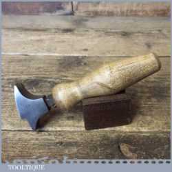 Vintage Shoemaker’s Leatherworking Long Beak Glazing Iron - Good Condition