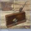 Antique Griffiths Norwich Coachmaker’s Beech T Rabbet Plane - Good Condition