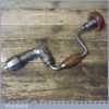 Vintage German Carpenter’s Ratchet Brace 6" Swing - Refurbished