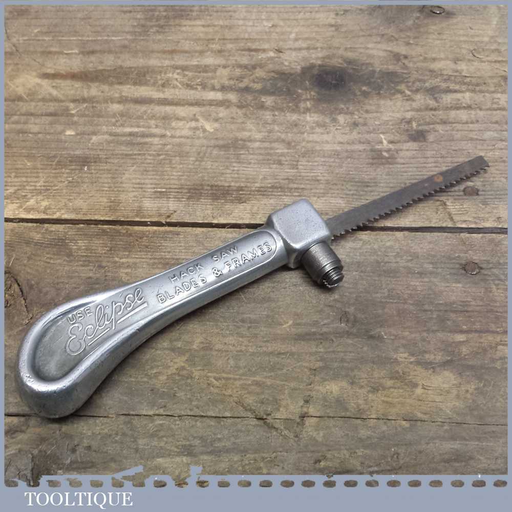 Vintage Eclipse Aluminium Pad Saw - Old Woodworking Tool