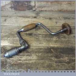 Vintage Stanley No: 81 Carpenter’s Ratchet Brace 10" Swing - Refurbished