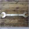 Large Vintage King Dick 5/8” x 11/16” Whitworth Open Ended Spanner - Good Condition