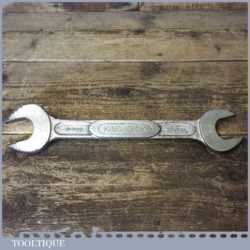 Large Vintage King Dick 5/8” x 11/16” Whitworth Open Ended Spanner - Good Condition