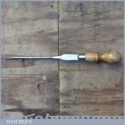 Vintage Cabinet Maker’s 18” Turnscrew Screwdriver Beechwood Handle