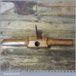 Antique Coachmaker’s Beechwood Fence Grooving Router - Good Condition