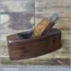 Antique Gleave Carpenter’s Beechwood Smoothing Block Plane - Preston Iron