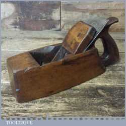 Vintage Carpenter’s Handled Beechwood Smoothing Block Plane