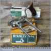 Vintage Boxed Stanley England No: 50s Combination Plough Plane - Refurbished