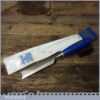Vintage Marples Blue Chip Carpenter’s 1 ¼” Bevel Edge Chisel Sharpened Honed