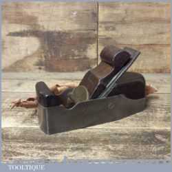 Antique Henry Slater Parallel Sided Smoothing Plane Rosewood Infill - Marples Iron