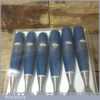 Unused Boxed Set 6 No: Stanley 5002 Carpenter’s Bevel Edge Chisels