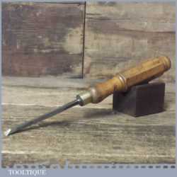 Vintage Hearnshaw Bros Carpenter’s 1/4” Bevel Edge Chisel - Sharpened Honed