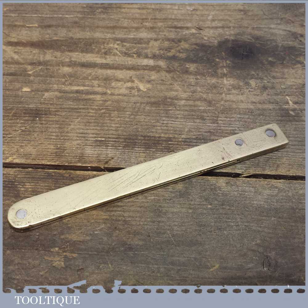 Vintage Pattern Makers 5” Brass Bevel - Woodworkers Tool