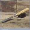 Vintage W. Marples & Sons Carpenter’s 5/8” Gouge Chisel - Sharpened Honed