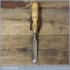 Vintage W. Marples & Sons Carpenter’s 5/8” Gouge Chisel - Sharpened Honed