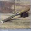 Vintage Robert Sorby Carpenter’s 1” Firmer Chisel - Sharpened Honed