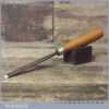 Vintage W Marples Carpenter’s 17/32” Flat Carving Chisel - Sharpened Honed