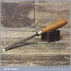 Vintage W Marples Carpenter’s 17/32” Flat Carving Chisel - Sharpened Honed