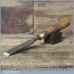 Vintage A Hildick Carpenter’s 1” Firmer Chisel - Sharpened Honed
