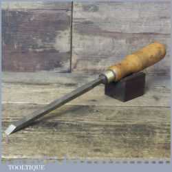 Vintage Thomas Ibbotson 3/8” Heavy Duty Firmer Chisel - Sharpened Honed