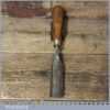 Vintage Sargent Wood Carving 1-5/16” Gouge Chisel - Sharpened Honed