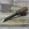 Vintage Carpenter’s 11/16” Cast Steel Mortice Chisel - Sharpened Honed
