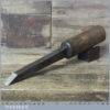 Vintage Carpenter’s 11/16” Cast Steel Mortice Chisel - Sharpened Honed