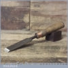 Vintage Robert Sorby GTL Carpenter’s 1” Firmer Chisel - Sharpened Honed
