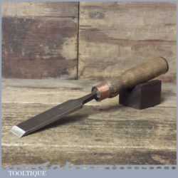 Vintage Robert Sorby GTL Carpenter’s 1” Firmer Chisel - Sharpened Honed
