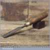 Vintage A Mathieson Carpenter’s 3/4” Gouge Chisel - Sharpened Honed