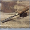Vintage A Mathieson Carpenter’s 3/4” Gouge Chisel - Sharpened Honed