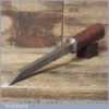 Vintage Thomas Ibbotson 9/16” Cast Steel Mortice Chisel - Sharpened Honed