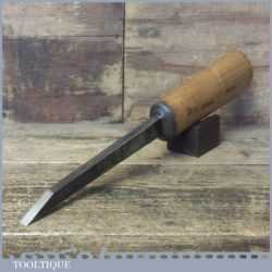 Vintage Wheatley Bros 3/8” Cast Steel Mortice Chisel - Sharpened Honed