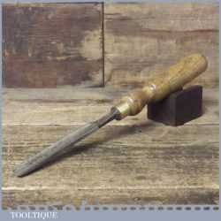 Vintage Carpenter’s Sheffield 3/8” Gouge Chisel - Sharpened Honed