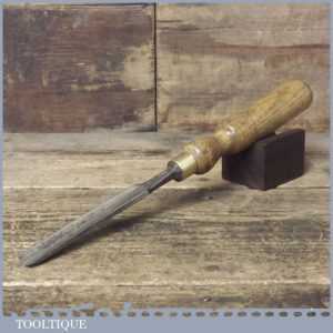 Vintage Carpenter’s Sheffield 3/8” Gouge Chisel - Sharpened Honed