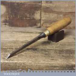  Vintage Carpenter’s 7/32” Cast Steel Sash Mortice Chisel - Sharpened Honed